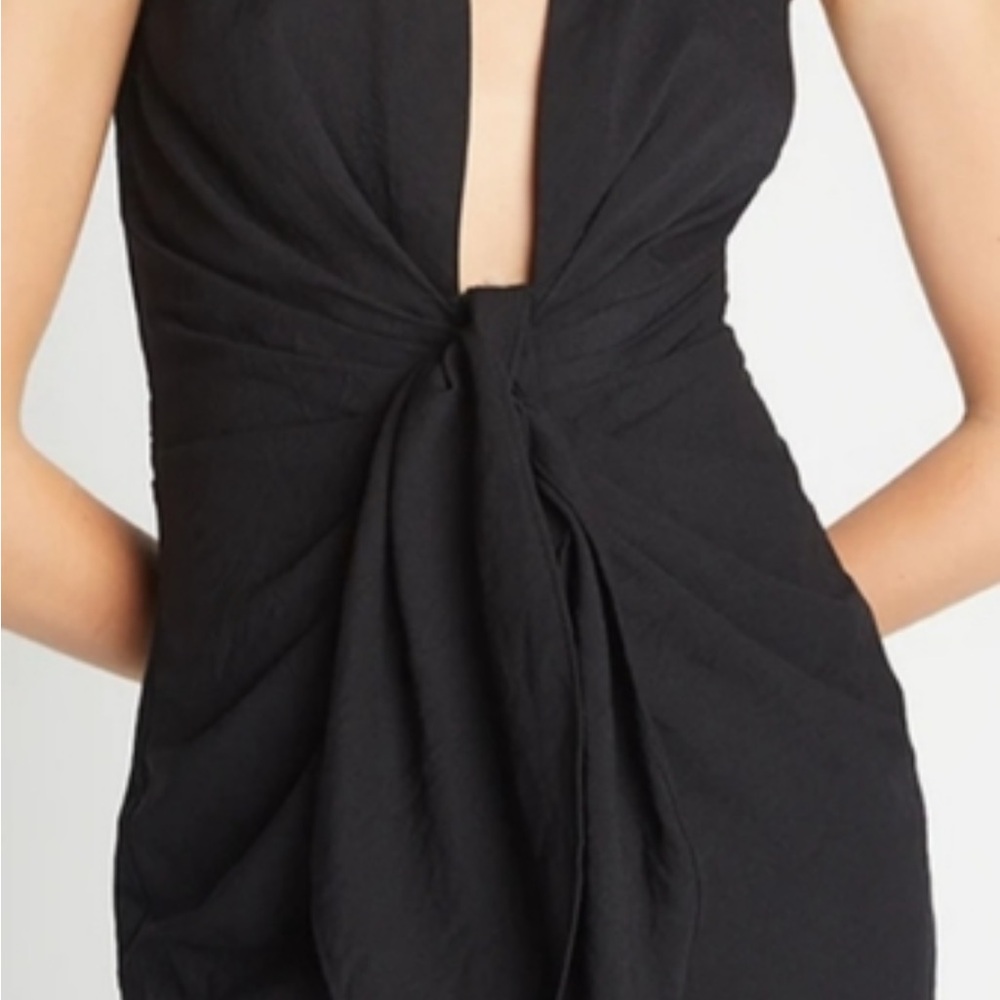 Choosy plunge dress sleeveless 2